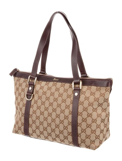 gucci zip top tote|genuine gucci tote bags.